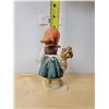 Image 2 : VINTAGE GIRL W/BOUQUET AND SATCHEL HUMMEL FIGURINE APPROX 5.75"