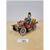 Image 1 : VINTAGE "SMOKY BILL" BATTERY OPERATED TIN TOY
