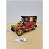 Image 1 : VINTAGE BATTERY OPERATED CHAUFFER TIN TOY