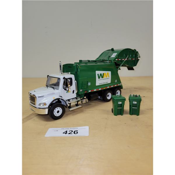FIRST GEAR FREIGHTLINER WASTE MANAGEMENT DIE CAST GARBAGE TRUCK