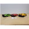 Image 2 : THREE NEW LAMBERGHINI DIE CAST CARS