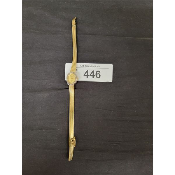 VINTAGE GRUEN PRECISION QUARTZ LADIES WRIST WATCH