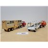 Image 2 : TWO VINTAGE TONKA MINI TRUCK/TRAILERS
