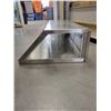 Image 2 : STAINLESS STEEL/GLASS COUNTER TOP DISPLAY CASE, NO SHIPPING