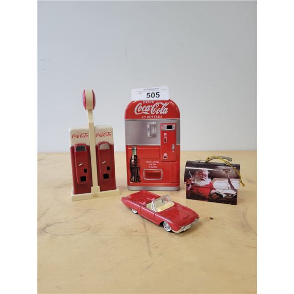 FOUR COCA-COLA COLLECTIBLES