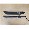 Image 1 : LARGE GERBER SAWBLADE MACHETE IN SHEATH