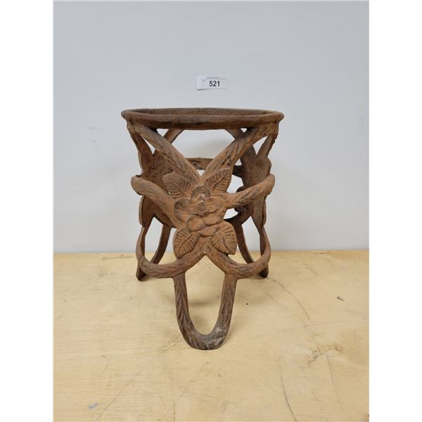VINTAGE CAST IRON PLANT STAND
