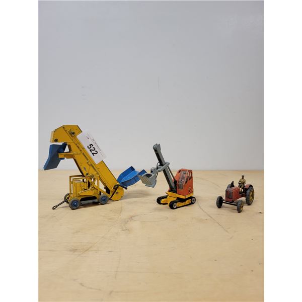 THREE VINTAGE LESNEY/DINKY TOYS