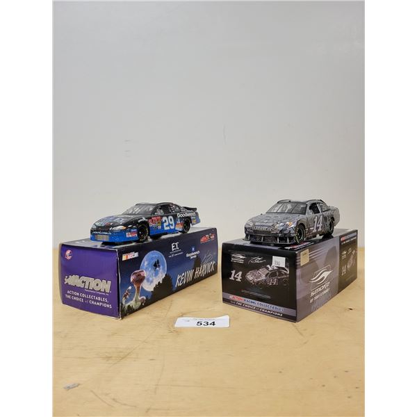 TWO NASCAR DIE CAST CARS