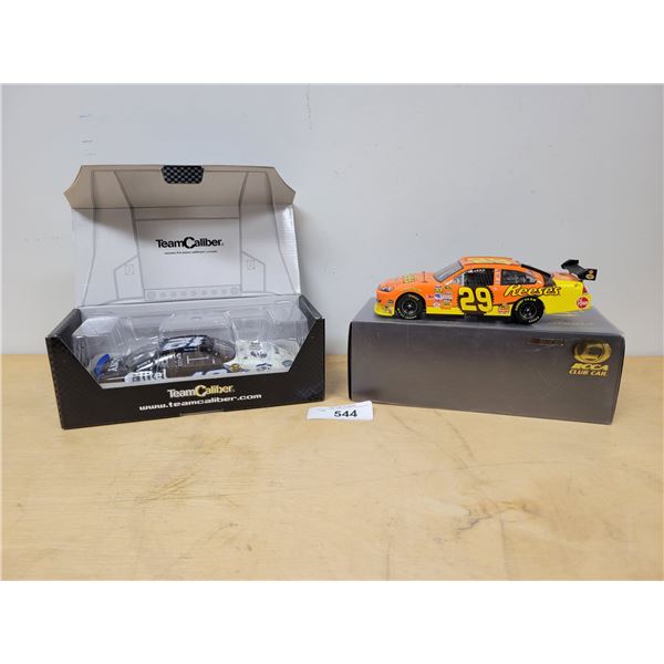 TWO NASCAR DIE CAST CARS