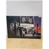 Image 1 : ELVIS, MARILYN MONROE, JAMES DEAN, & HUMPHREY BOGART CANVAS PRINT