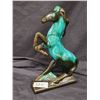 Image 1 : LARGE BLUE MOUNTAIN POTTERY STALLION FIGURINE