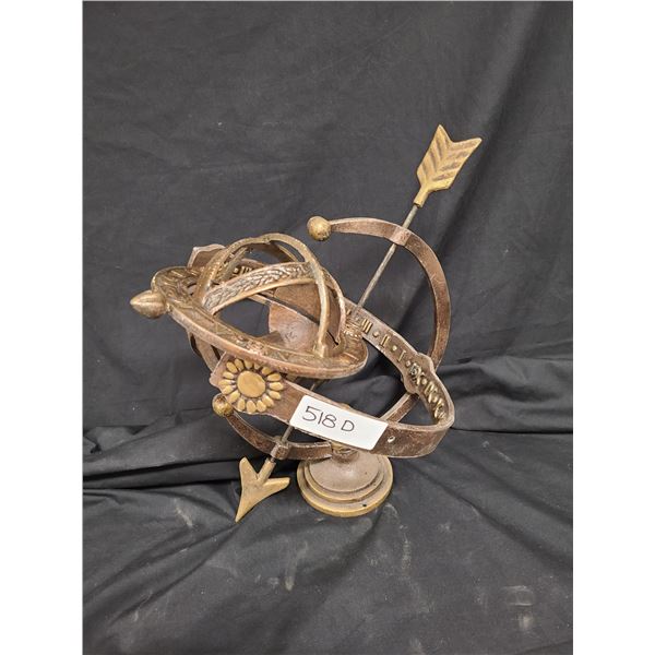 REPRODUCTION METAL SEXTANT