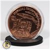 Image 3 : PURE .999 1-OZ FINE COPPER ROUND -TRUMPS