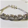 Image 1 : JS130-664 SILVER GEMSTONE BRACELET