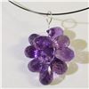 Image 1 : JS130-691 14K  AMETHYST(16CT) NECKLACE