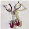 Image 2 : JS130-663 SILVER RHODIUM PLATED RUBY(6.4CT) S