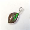 Image 4 : SILVER AMMOLITE  NECKLACE (~LENGTH 18INCHES)