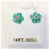 Image 2 : 14K WHITE GOLD DIAMONDS(0.2CT,I1-I2,F-G)