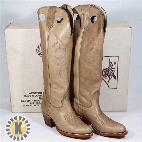 NEW MADE IN ALBERTA COWBOY BOOTS