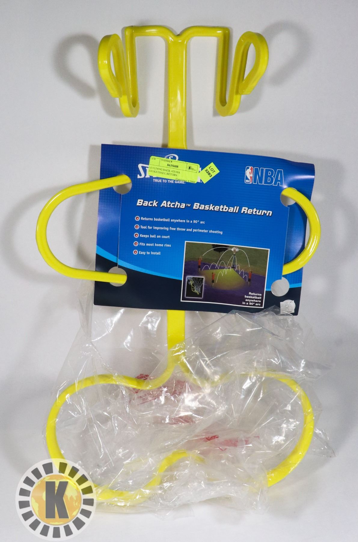 SPALDING BACK ATCHA BASKETBALL RETURN