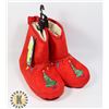 Image 1 : GIRLS RED CHRISTMAS BOOTS 2-3