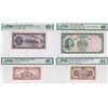 Image 1 : 1937,38,40,49, Lot of 4, China Banknotes, 1 Fen, 20, 50 cents & 10 Dollars, Block285, 137725, A00126