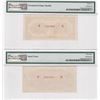 Image 2 : 1949, China, People's Republic, 5 Yuan 00000000 00019451 PMG55EPQ & PMG 58. a pair of Front & back s