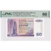 Image 2 : 1994, Bank of China, Lot of three, AA Prefix. 20,50 & 100 Dollars PMG 64EPQ (1), 66 EPQ (2). S/N: AA