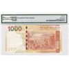 Image 2 : 2013, Bank of China (HK) Ltd., 1,000 Dollars, S/N: EJ866666  PMG 66EPQ.