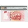 Image 2 : 2017, Bank of China (HK) Ltd., 100 Dollars, S/N: BC201911  PMG 66EPQ. Commemorative