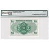 Image 2 : 1959, Government of HK, 1 Dollar, S/N: 6L 070634  PMG 65EPQ. As Made of Inclusion