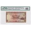 Image 1 : 1959, HK & Shanghai Banking Corp, 5 Dollars, S/N: 600634AA  PMG 66EPQ.