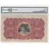 Image 2 : 1941, Mercantile Bank of India, 5 Dollars, S/N: 216603  PMG 30 NET. Restoration