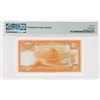 Image 2 : ND (1967), The Chartered Bank, 5 Dollars, S/N: S/F 0160951  PMG 66EPQ.