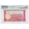 Image 2 : 1977, The Chartered Bank, 100 Dollars, S/N: Z205126  PMG 35EPQ. Replacement