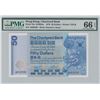 Image 1 : 1979, The Chartered Bank, 50 Dollars, S/N: A002530  PMG 66EPQ.