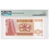 Image 2 : 2001, Standard Chartered Bank, 1,000 Dollars, S/N: AA115555  PMG 67EPQ. S/N in Pairs