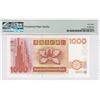 Image 2 : 2001, Standard Chartered Bank, 1,000 Dollars, S/N: AA115577  PMG 68EPQ. S/N in Pairs