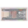 Image 2 : 1993, HK & Shanghai Banking Corp, 20 Dollars, S/N: AJ444444 UNC, Solid #4's