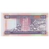 Image 2 : 2002, HK & Shanghai Banking Corp, 50 Dollars, S/N: CK666666 UNC, Solid #6's