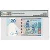 Image 2 : 2012, HK & Shanghai Banking Corp, 20 Dollars, S/N: FS000028  PMG 68EPQ.