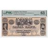 Image 1 : 1840s, Louisiana, New Orleans, 20 Dollars, PMG 63. Remainder