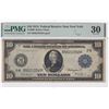 Image 1 : 1914, FRN New York, 10 Dollars, B56210346A PMG 30