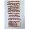Image 2 : 1959, 1967 - 75,  HK & Shanghai Banking Corp, different years 5 Dollars, lot of (9), VF -AU