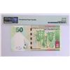 Image 2 : 2013, HK & Shanghai Banking Corp, 50 Dollars,  EC111919, PMG 68EPQ .