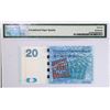 Image 2 : 2016, Standard Chartered Bank (HK) Ltd, 20 Dollars,  FN455555, PMG 66EPQ .