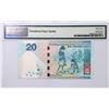 Image 2 : 2012, HK & Shanghai Banking Corp, 20 Dollars,  FS000067, PMG 67EPQ .