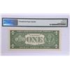Image 2 : 1957, USA, 1 Dollar,  G03202796A, PMG 66EPQ . Silver Certificate