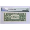 Image 2 : 1957, USA, 1 Dollar,  C18998530A, PMG 58EPQ . Silver Certificate